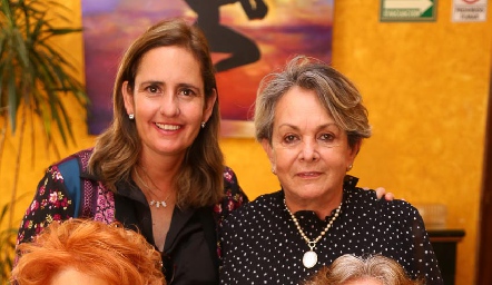  Marcela Payán, Teresa Vertiz, Sara Lamas y Susana Foyo.