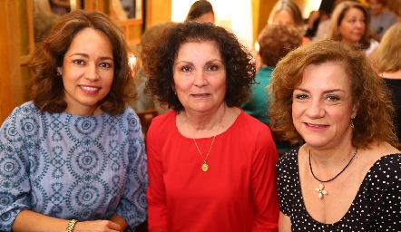  Ana Luisa Acosta, Patricia Torres y Ana Luisa Torres.