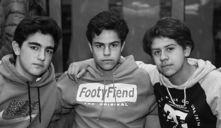  Alejandro Cambeses, Fran Leos y César Ojeda.