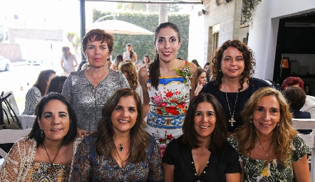  Anabell Valle, Daniela Paredes, Lucía Bravo, Maricarmen Delgado, Sabrina Gaviño, Sandra Galván y Gaby Cantú.
