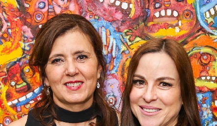 Marcela Milán y Diana Guel.