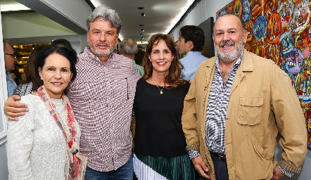  Cecilia Jiménez, Jorge Rodríguez, Mónica de la Rosa y José Luis Hernández .