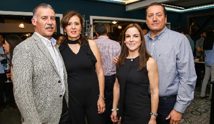  Francisco Correa, Marcela Milán, Diana Guel y Rafael Olvera.