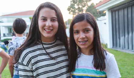  Ale Sánchez y Camila Díaz.