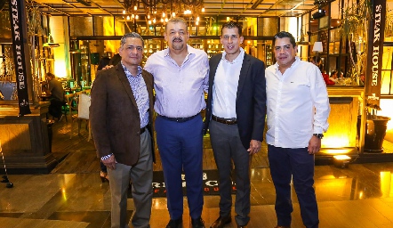  Armando Rubio, Jairo Santiago, Emmanuel Marín y Ricardo Méndez.