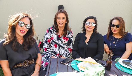  Malena Rubín de Celis, Betilú Sánchez, Maritere Cadena y Lorena Herrera.