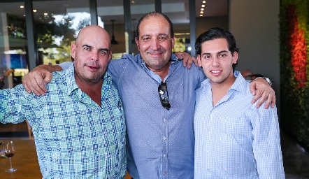  Jaime Ascanio, Gabriel Valle y Jaime Ascanio.