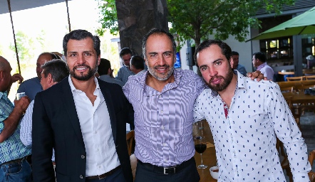  Carlos, Marcelo y Marcelo de los Santos.