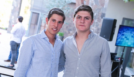  Galo Galván y Diego Bárcena.