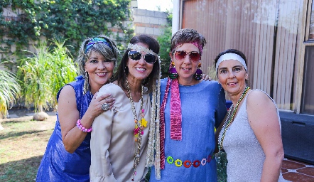  Elsy Guerra, Monica Ayala, Ana Hunter y Sandra Correa.