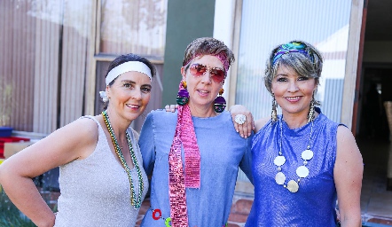  Sandra Correa, Ana Hunter y Elsy Guerra.