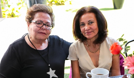  Luz Elena Rangel e Isa Samuel.