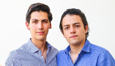  Jorge Loredo y Sebastián Díaz De León.