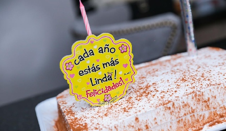  Un delicioso pastel.