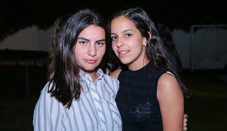 María José García y Ximena Delsol.