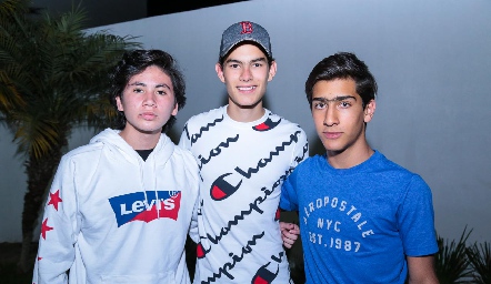  Iñaki, Gabo y José Julián.