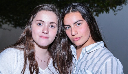  Daniela Sánchez y Ximena Delsol.