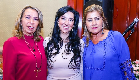  Luz Elena Mézquida, Gloria Roldán y Liz Vivanco.