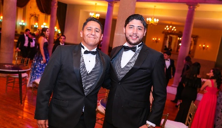  Omar Miranda y Oscar Hermoso.