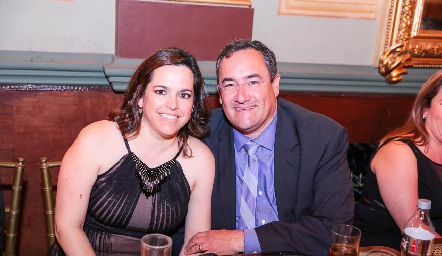 Paty Espinoza y Fidel Garza.