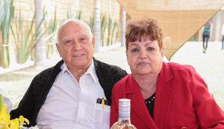  José Antonio Ortuño y Bertha Talamantes.