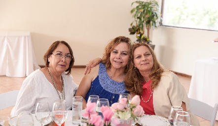  Luz Elena Cadena, Beatriz Suárez y Claudia Gerling.
