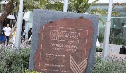  Inauguración del nuevo Campus Cuauhtémoc.