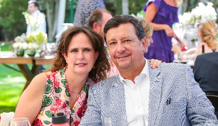  Martha Zweigger y Carlos Leyva.