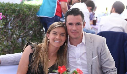  Marcela Zacarías y Marco Zarzosa.