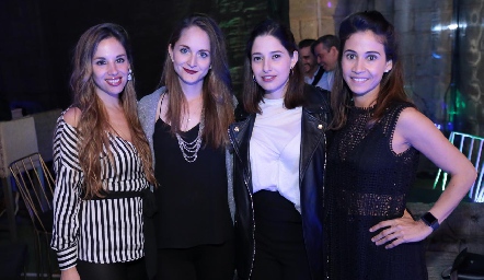  Melissa Compean, Ivonne Guajardo, Daniela Yamín y Ximena Mirabal.
