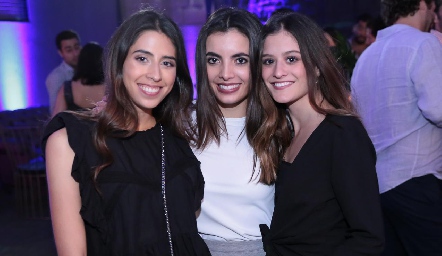  Alejandra, Mariana y Sofía.