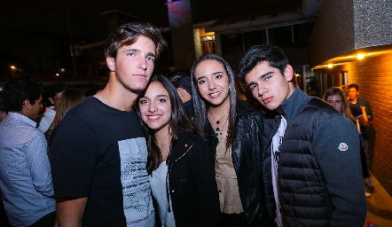  Mauricio Gómez, Marijó Duque, Ana Pau Sánchez y Frank Rojas.