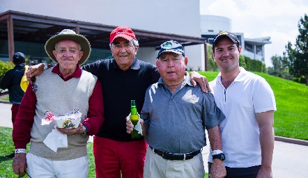  Tomás Alcalde, Gilberto Galván, Juan Bremer y José Jaime Herrera.