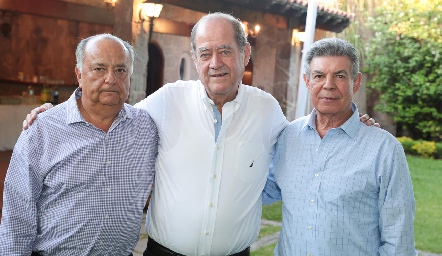 Miguel Ángel Hernández Torres, Jorge Rivera y Rafael Hernández.