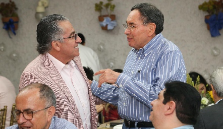  Con el cumpleañero.