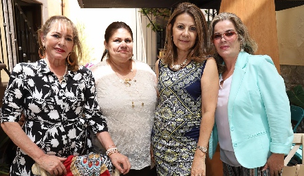  Mayela Farías, Ana Guerrero, Martha Guerrero y Lourdes Zapata.