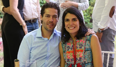  Paco Dauajare y Adriana Torres.