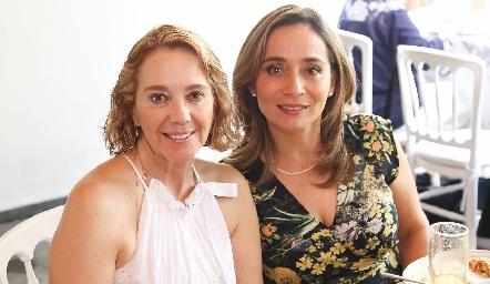  Tayde Gaviño y Yolanda Álvarez.