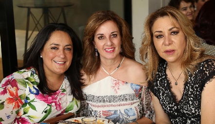  Laura Rodríguez, Yolanda Payán y Claudia Hermosillo.
