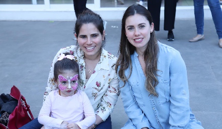  Carla Von Der Meden, Lía y Fer Pérez.