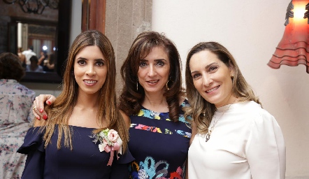  Daniela Güemes, Martha Abud y Maribel De Antuñano.