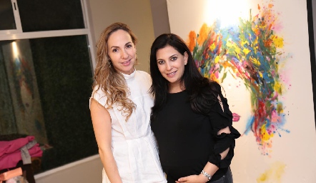  Lila Medina y Patricia Tanus.