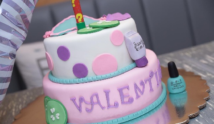  Un delicioso pastel.