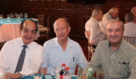  Pepe León, Ricardo Meade y Alejandro Córdova.