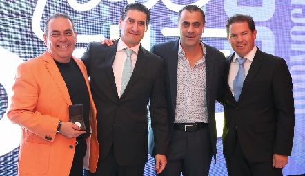  Raúl Covarrubias, Amadeo Calzada, Alejandro Anaya, Jorge Acebo.