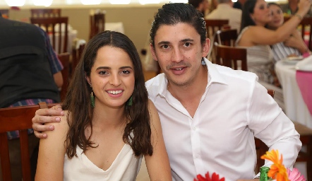  María Gameros y Federico Garza.