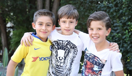  Diego, Luis Ma y Mateo.