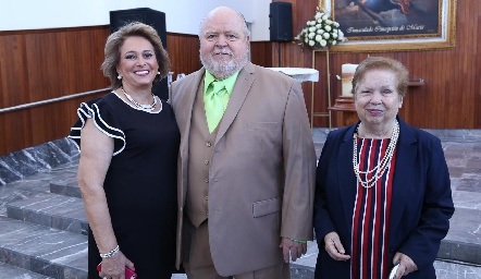  Alicia Cabrero, Jordi y Marilyn Vilet.