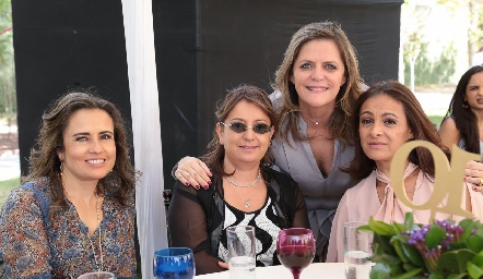  Alejandra Viramontes, Laura Koelliker, Martha Malo y Lety Acebo.