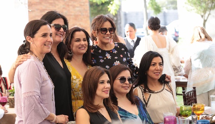  Amelia Toledo, Cynthia Sánchez, Claudia Ávila, Laura Acosta, Edith Pérez, Flor Isela Martínez y Claudia Pozos.